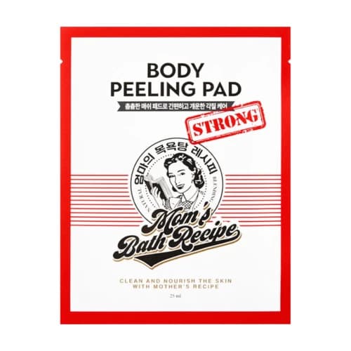 Mom's Bath Recipe Body Peeling Pad Strong - 8 Pieces
