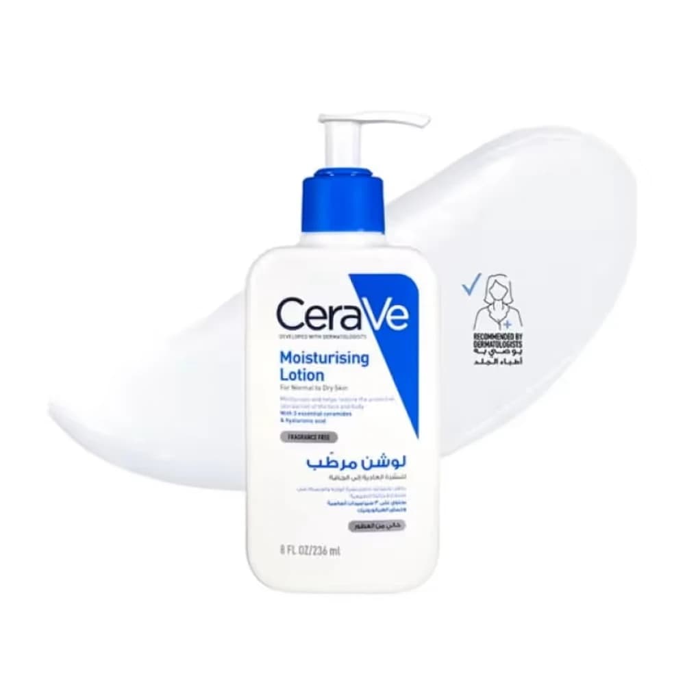 CeraVe Moisturizing Lotion for Normal to Dry Skin for Face and Body - 236 ml