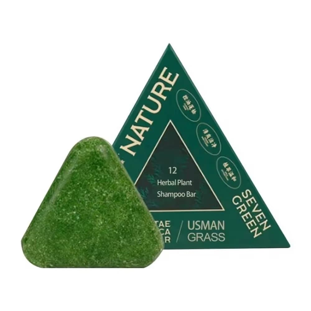 Seven Green Nature Original Herbal Hair Care Soap