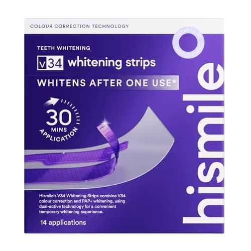 HISMILE V34 Purple Teeth Whitening Strips - 14 Strips