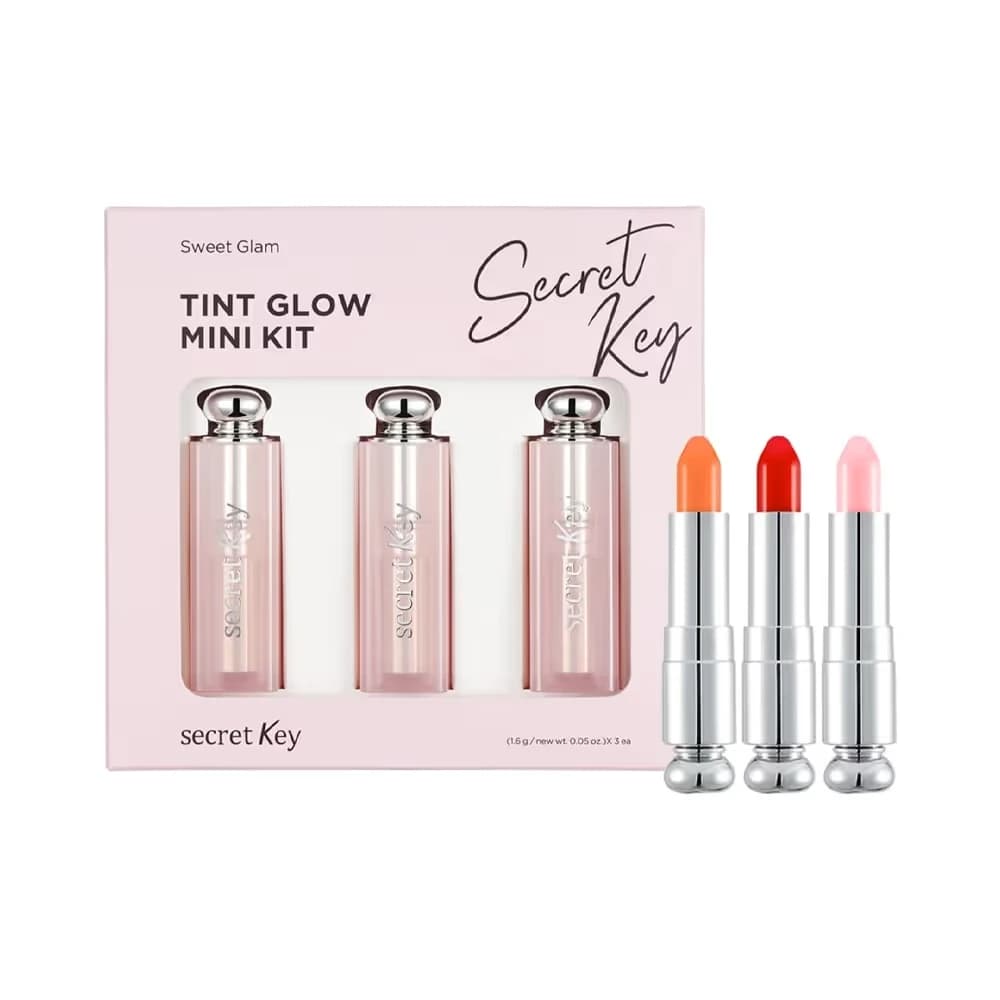 Secret Key Sweet Glam Tint Glow Mini Kit - 3 Pieces