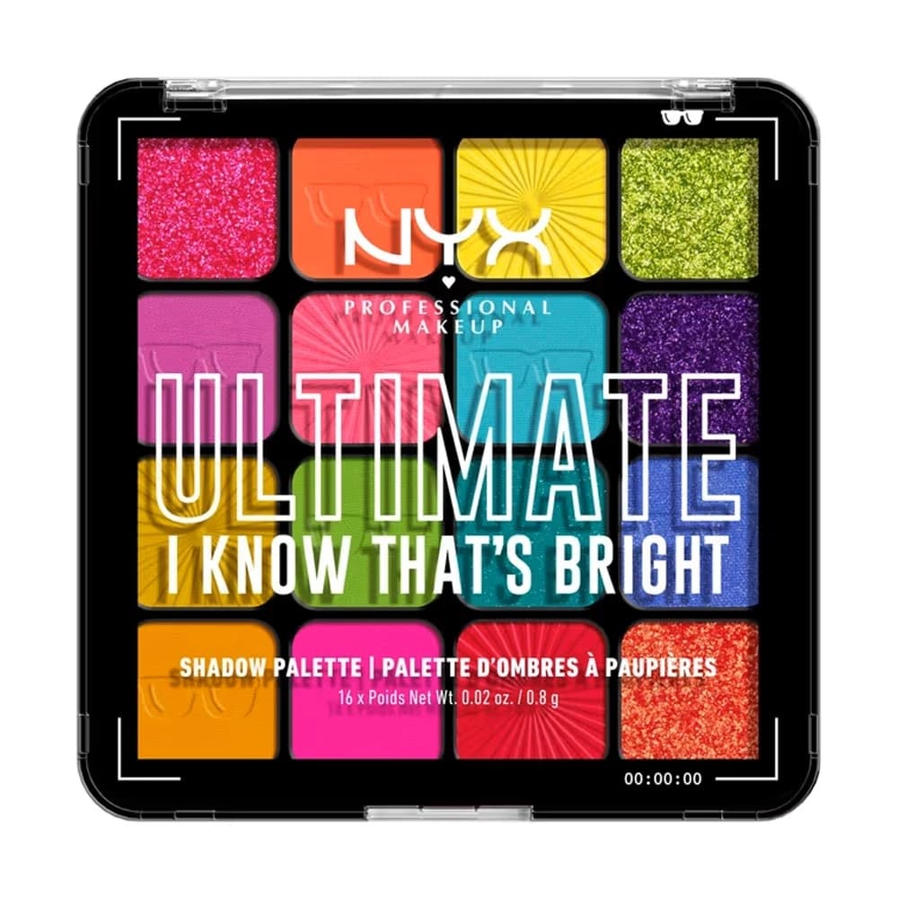 مجموعة ظلال عيون التيميت من نيكس - I Know That's Bright
